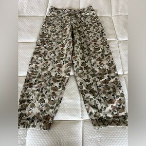 Anthropologie Camouflage Patterned Pants